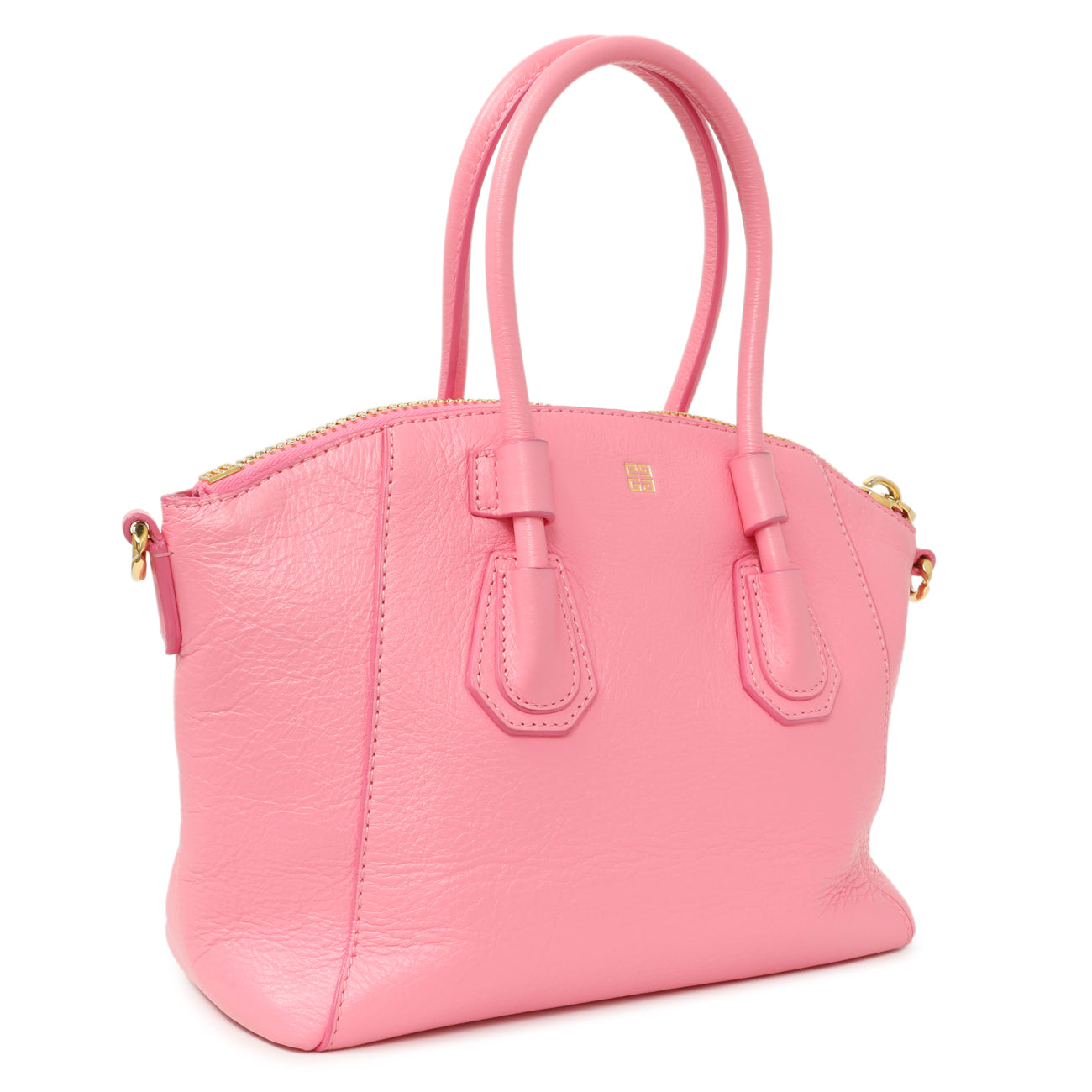 Exclusive Givenchy Pink Calfskin Mini Sport Antigona — Side View