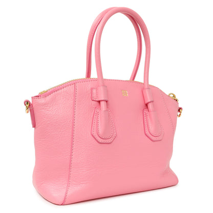 Exclusive Givenchy Pink Calfskin Mini Sport Antigona — Side View