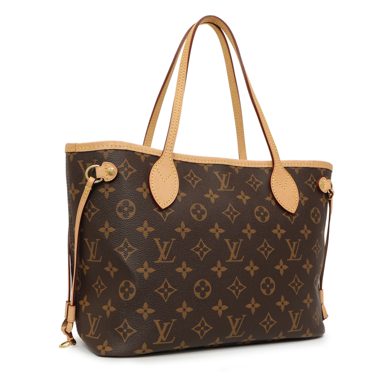 Exclusive Louis Vuitton Monogram Pivoine Neverfull PM — Side View