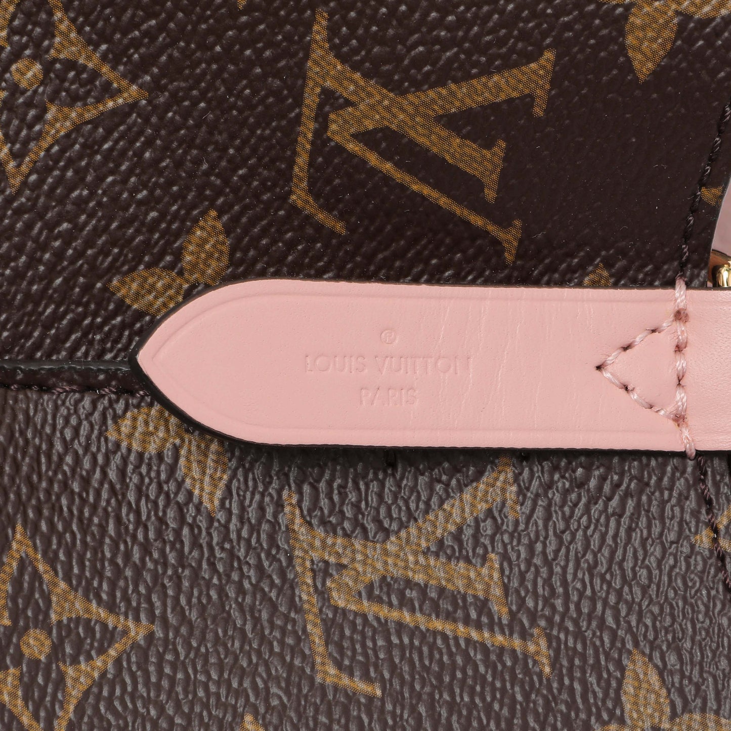 Exclusive Louis Vuitton Rose Poudre Monogram Neonoe MM — Detail View