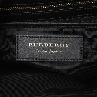 Exclusive Burberry Mauve Nylon Medium Rucksack Backpack — Detail View