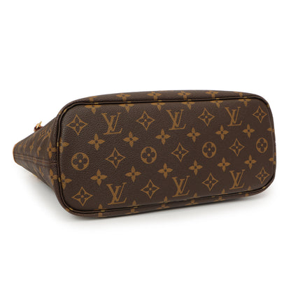 Exclusive Louis Vuitton Monogram Pivoine Neverfull PM — Back View