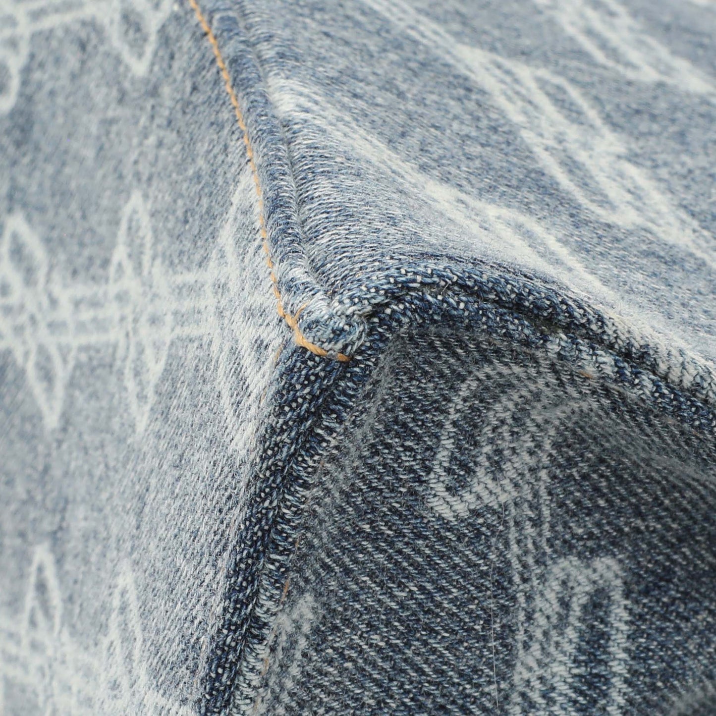 Exclusive Balenciaga Denim Monogram Hourglass S — Alternate View 7