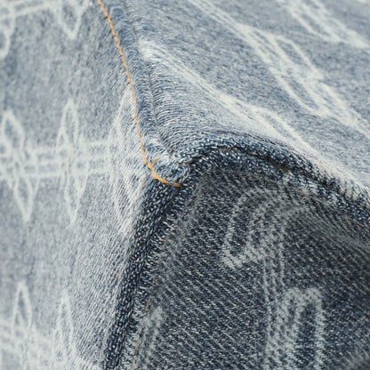 Exclusive Balenciaga Denim Monogram Hourglass S — Alternate View 7