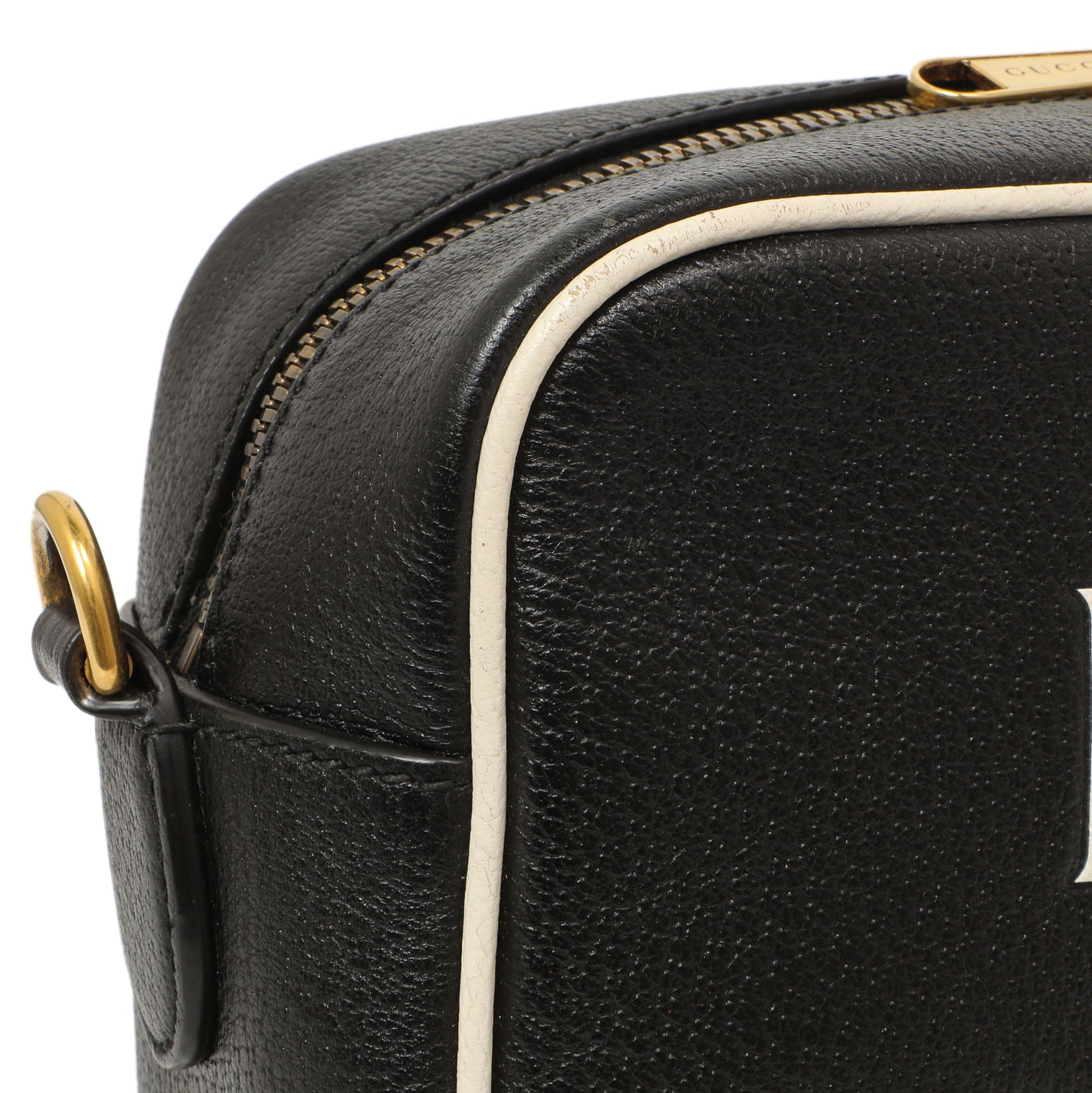 Exclusive Gucci X Adidas Textured Dollar Calfskin Web Trefoil Logo Small Messenger Bag — Alternate View 10