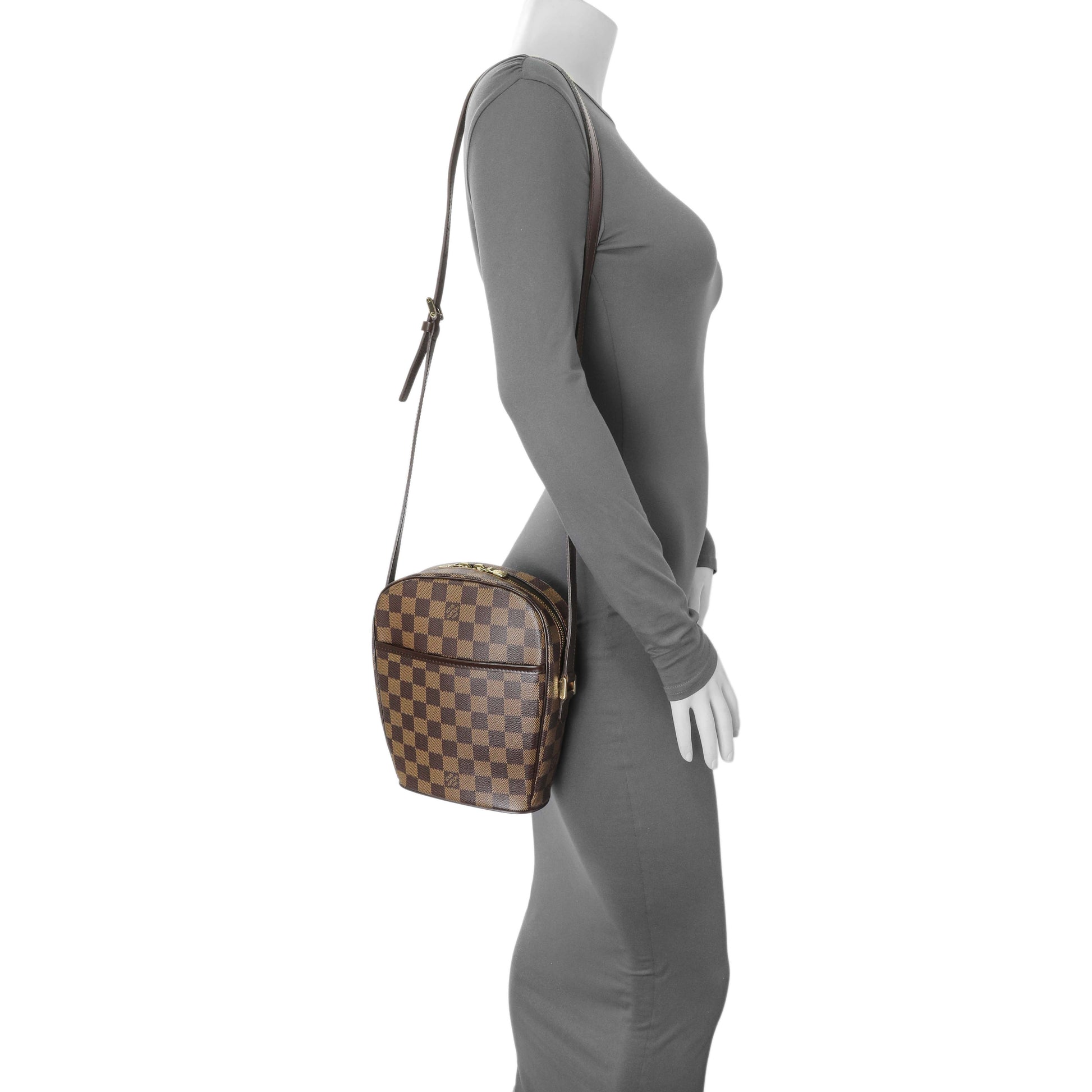 Exclusive Louis Vuitton Damier Ebene Ipanema PM — Alternate View 7