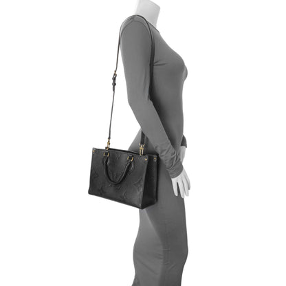 Exclusive Louis Vuitton Black Empreinte Onthego PM — Alternate View 11