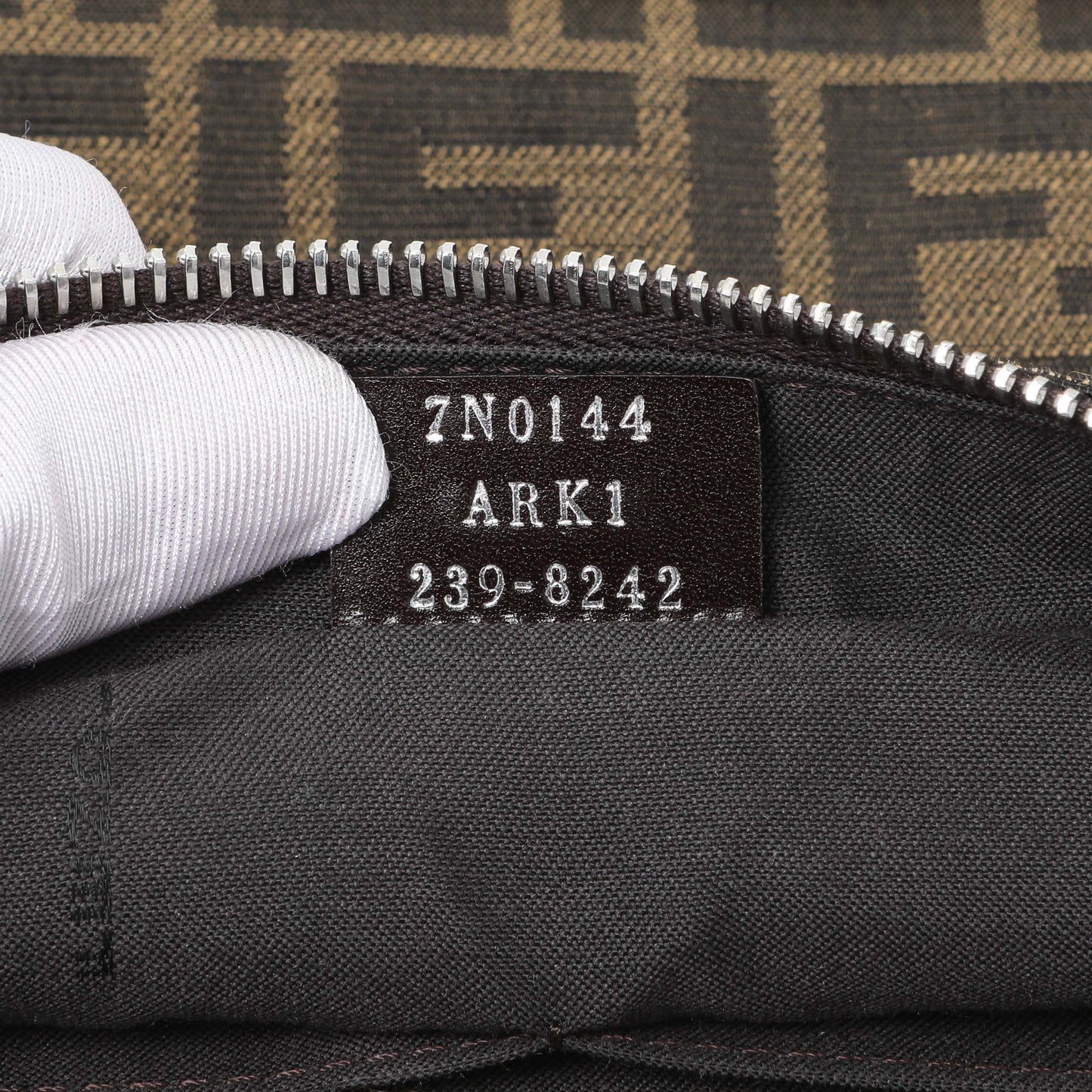 Exclusive Fendi Jacquard FF 1974 After Shoulder Bag — Alternate View 8