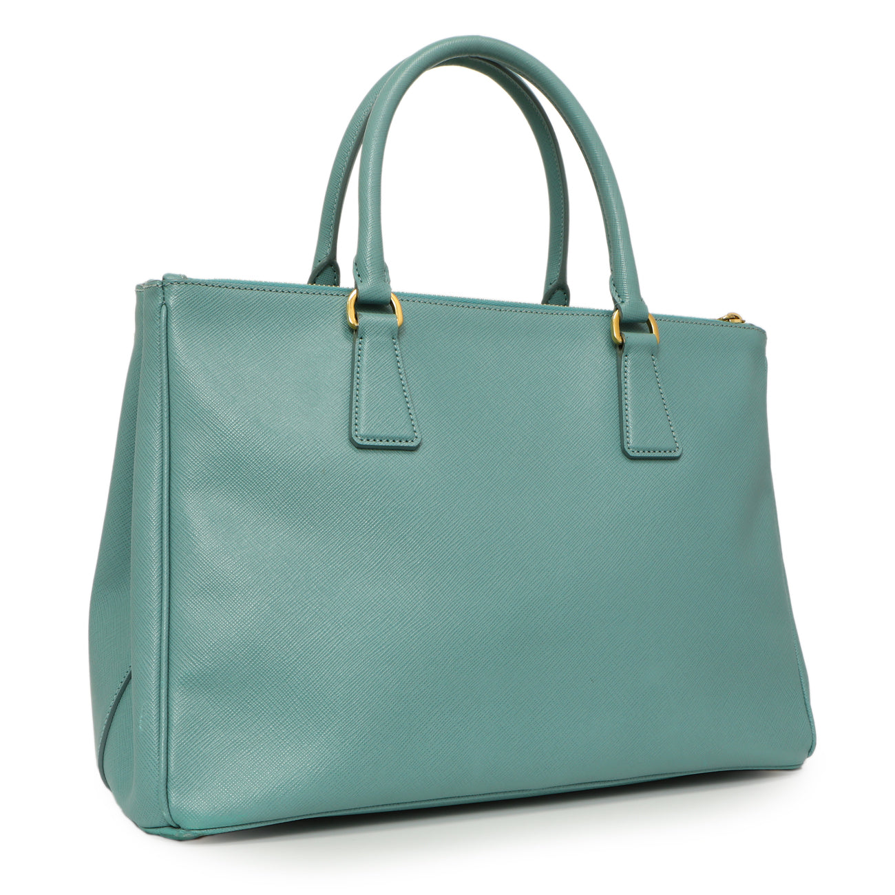 Exclusive Prada Anice Saffiano Medium Galleria Double Zip Tote — Side View