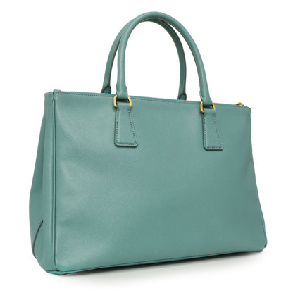 Exclusive Prada Anice Saffiano Medium Galleria Double Zip Tote — Side View