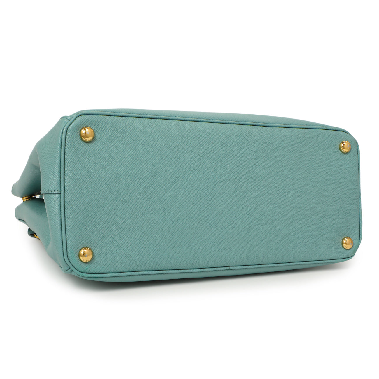 Exclusive Prada Anice Saffiano Medium Galleria Double Zip Tote — Back View