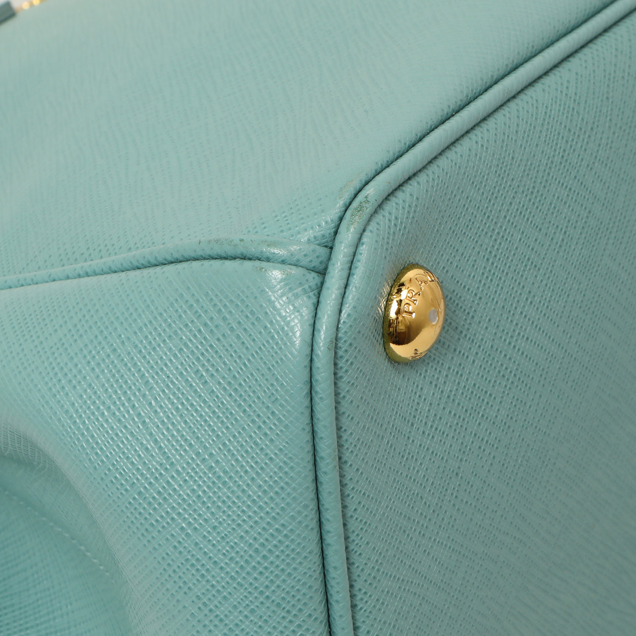 Exclusive Prada Anice Saffiano Medium Galleria Double Zip Tote — Top View