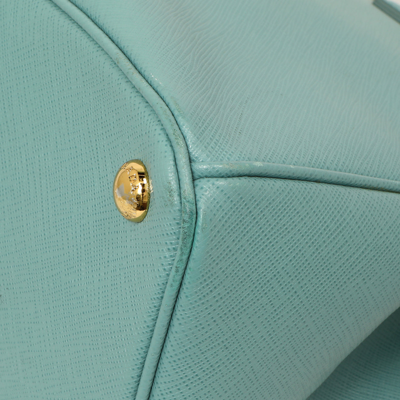 Exclusive Prada Anice Saffiano Medium Galleria Double Zip Tote — Detail View