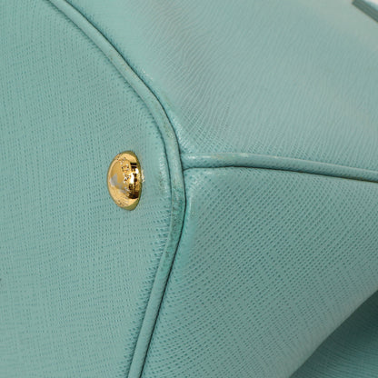 Exclusive Prada Anice Saffiano Medium Galleria Double Zip Tote — Detail View
