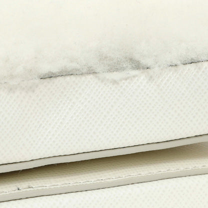 Exclusive Prada White Shearling Mini Triangle Crossbody Pouch — Alternate View 9