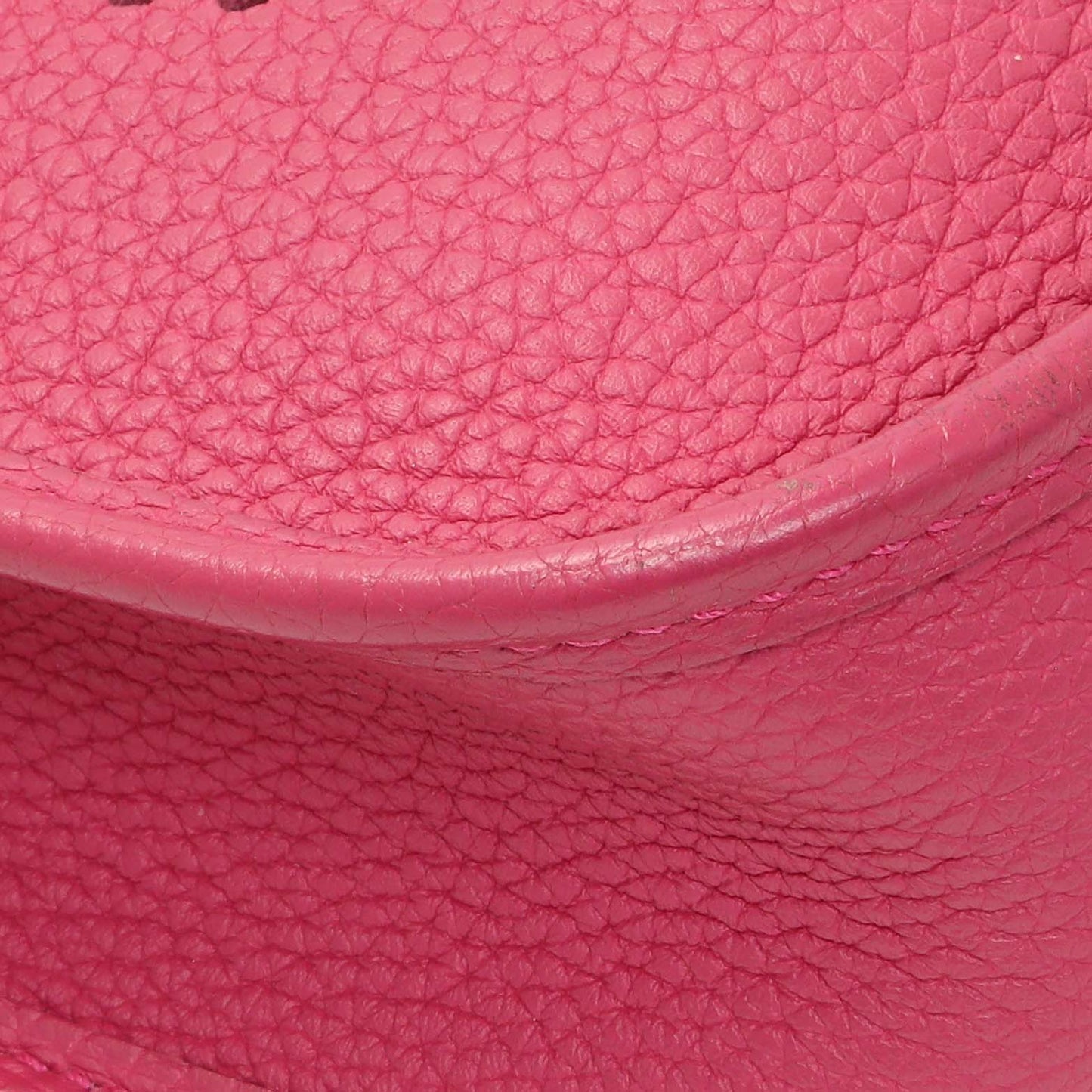 Exclusive Hermes Rose Shocking Clemence Evelyne TPM — Top View