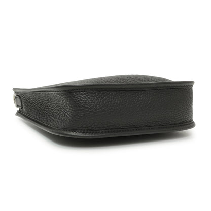 Exclusive Hermes Black Clemence Evelyne TPM — Back View
