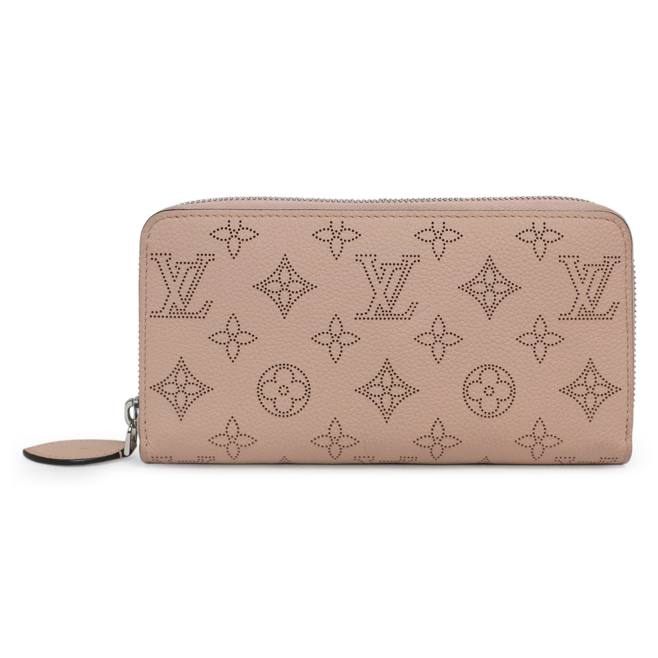 Exclusive Louis Vuitton Magnolia Mahina Zippy Wallet — Front View
