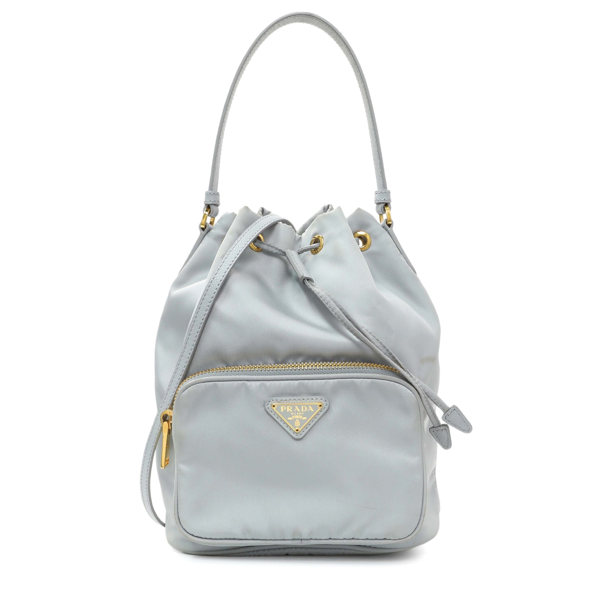 Exclusive Prada Re-Nylon Duet Bucket — Front View