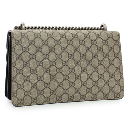 Exclusive Gucci GG Supreme Monogram Small Dionysus Shoulder Bag — Side View