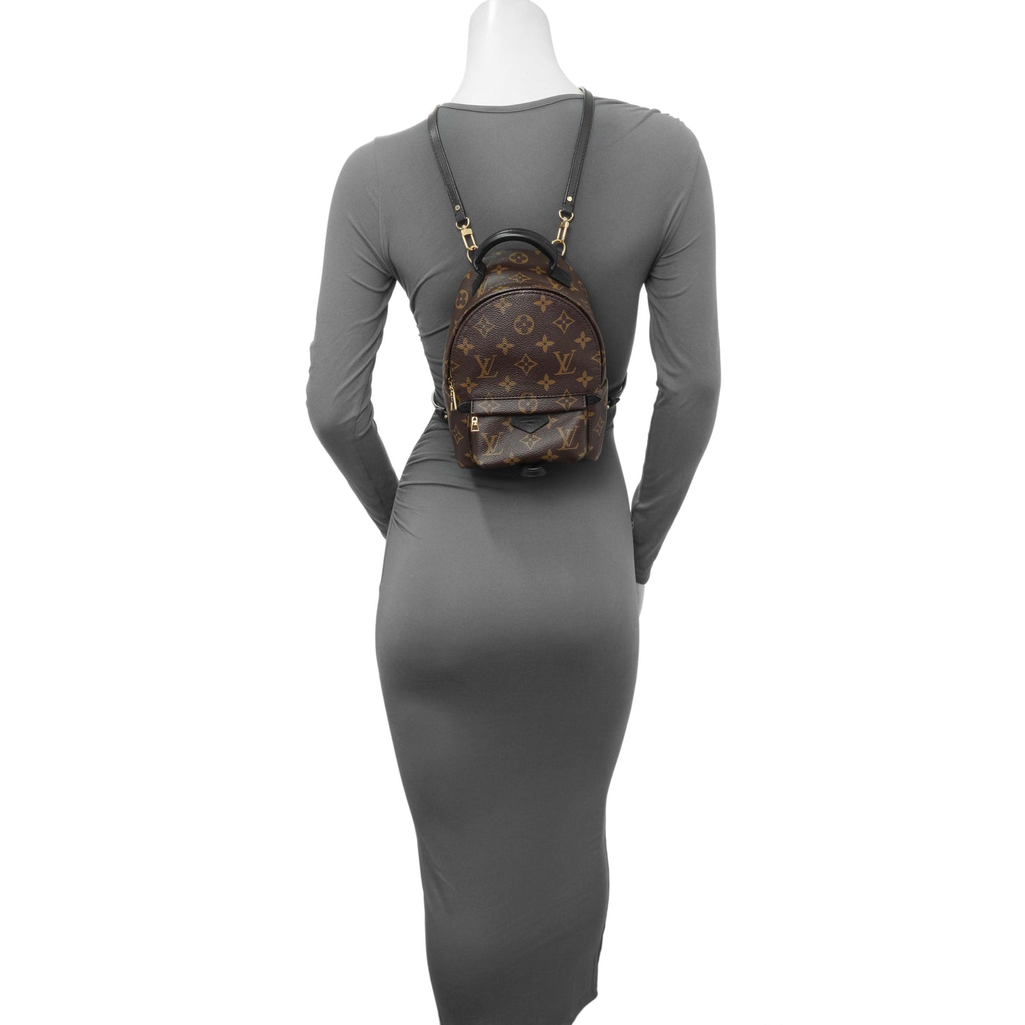 Exclusive Louis Vuitton Monogram Palm Springs Backpack Mini — Alternate View 10