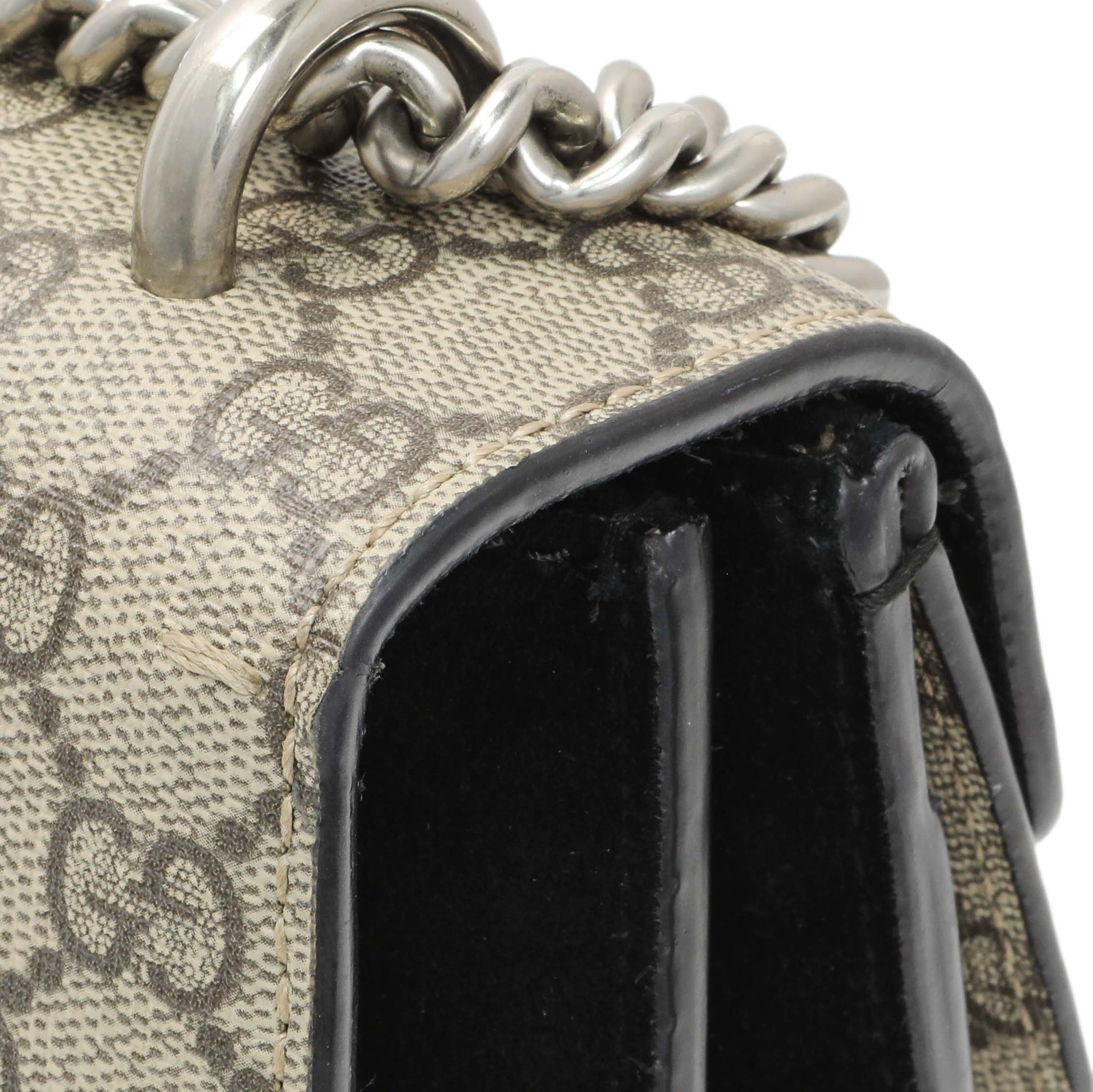 Exclusive Gucci GG Supreme Monogram Small Dionysus Shoulder Bag — Alternate View 12