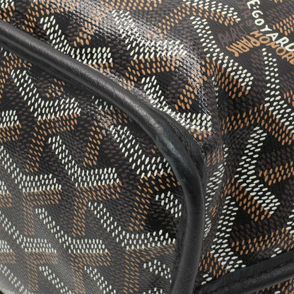 Exclusive Goyard Black Goyardine Reversible Mini Anjou — Alternate View 7