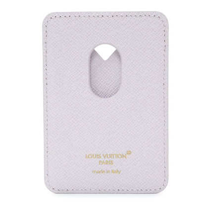 Exclusive Louis Vuitton Monogram Magnetic Card Holder — Side View