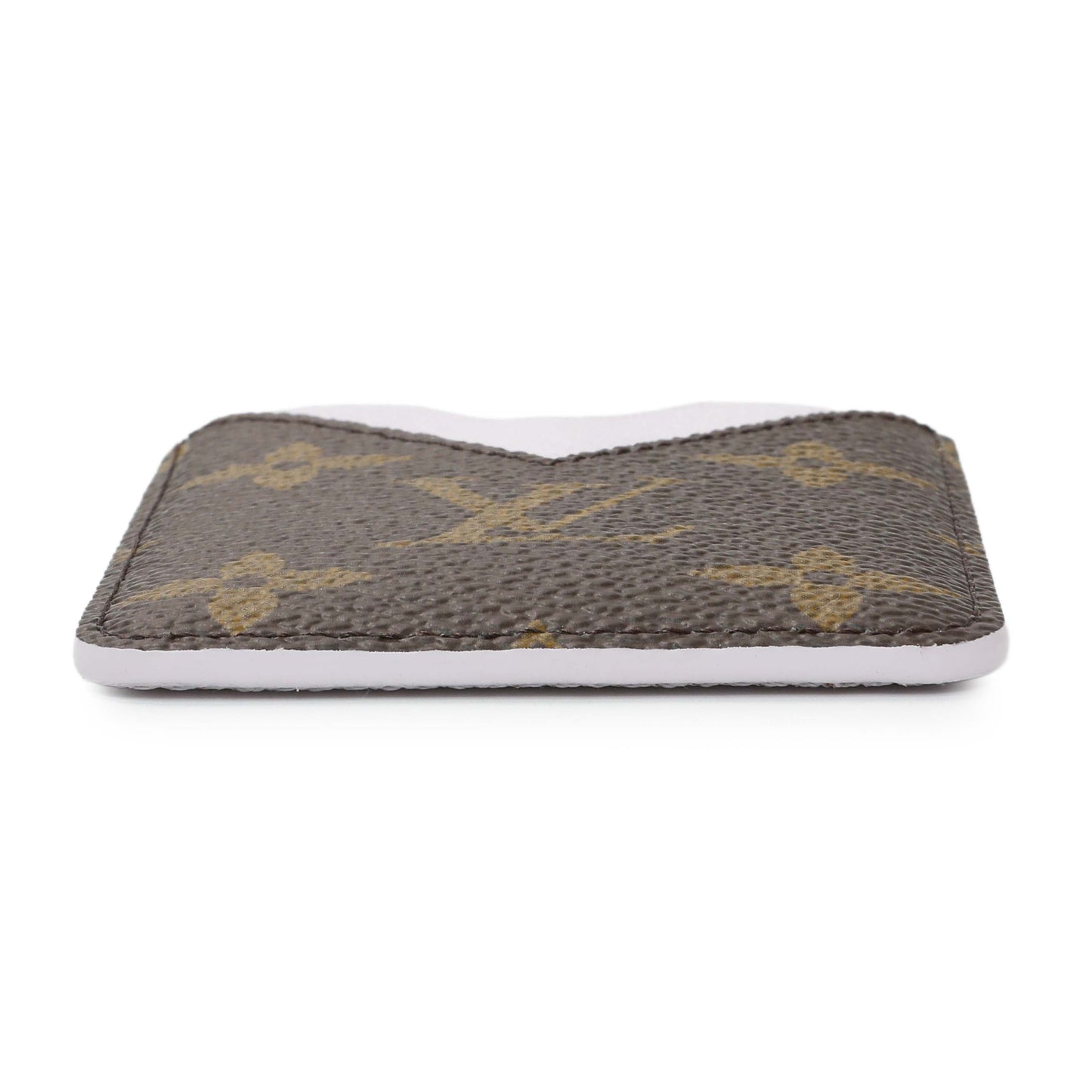 Exclusive Louis Vuitton Monogram Magnetic Card Holder — Back View