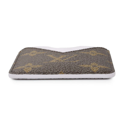Exclusive Louis Vuitton Monogram Magnetic Card Holder — Back View