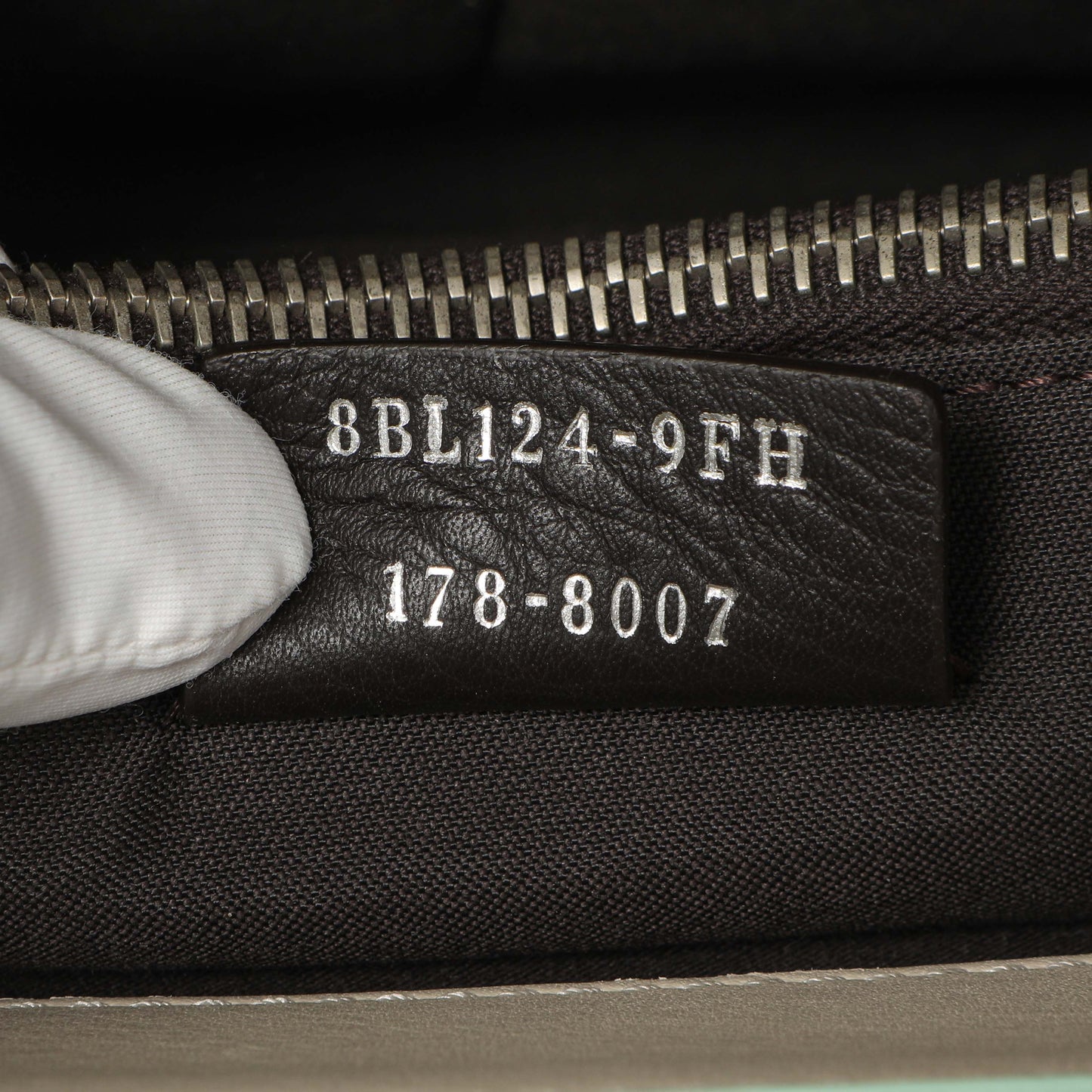 Exclusive Fendi Grey Vitello Dolce Studded Medium By The Way — Lifestyle View