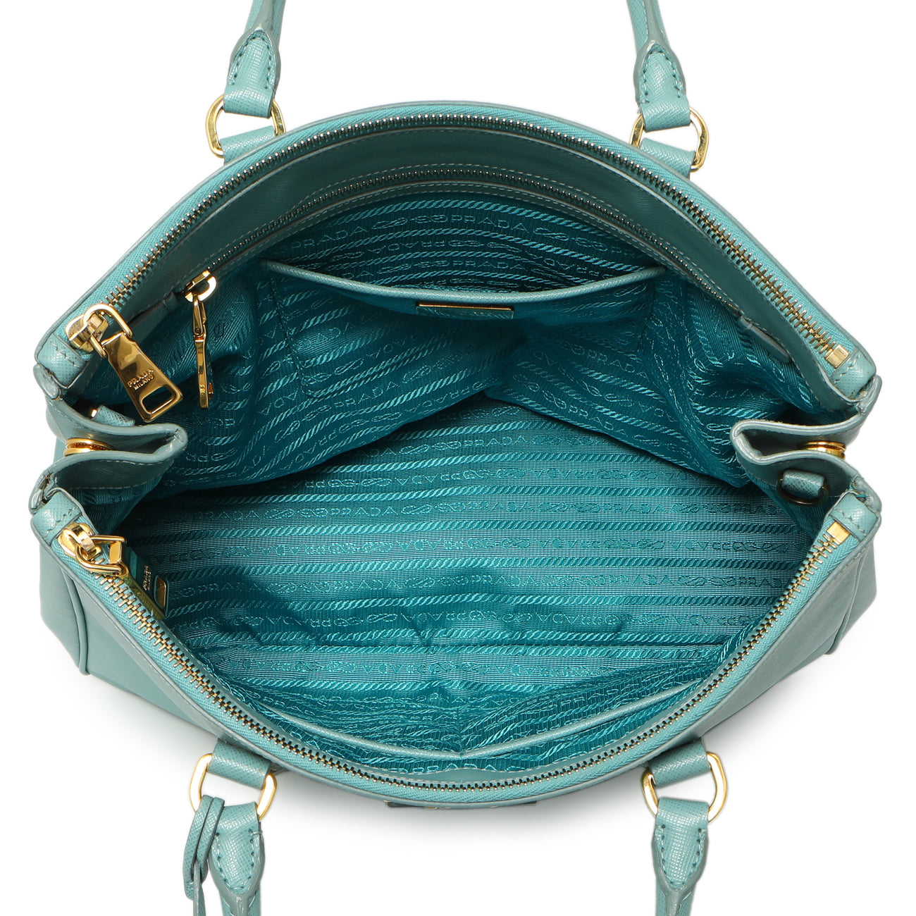 Exclusive Prada Anice Saffiano Medium Galleria Double Zip Tote — Alternate View 8