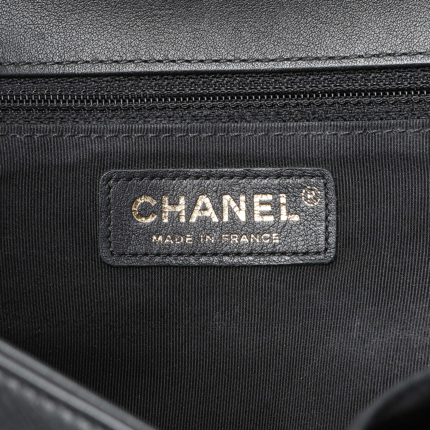Exclusive Chanel Lambskin Chevron Quilted New Medium Boy Flap — Alternate View 10