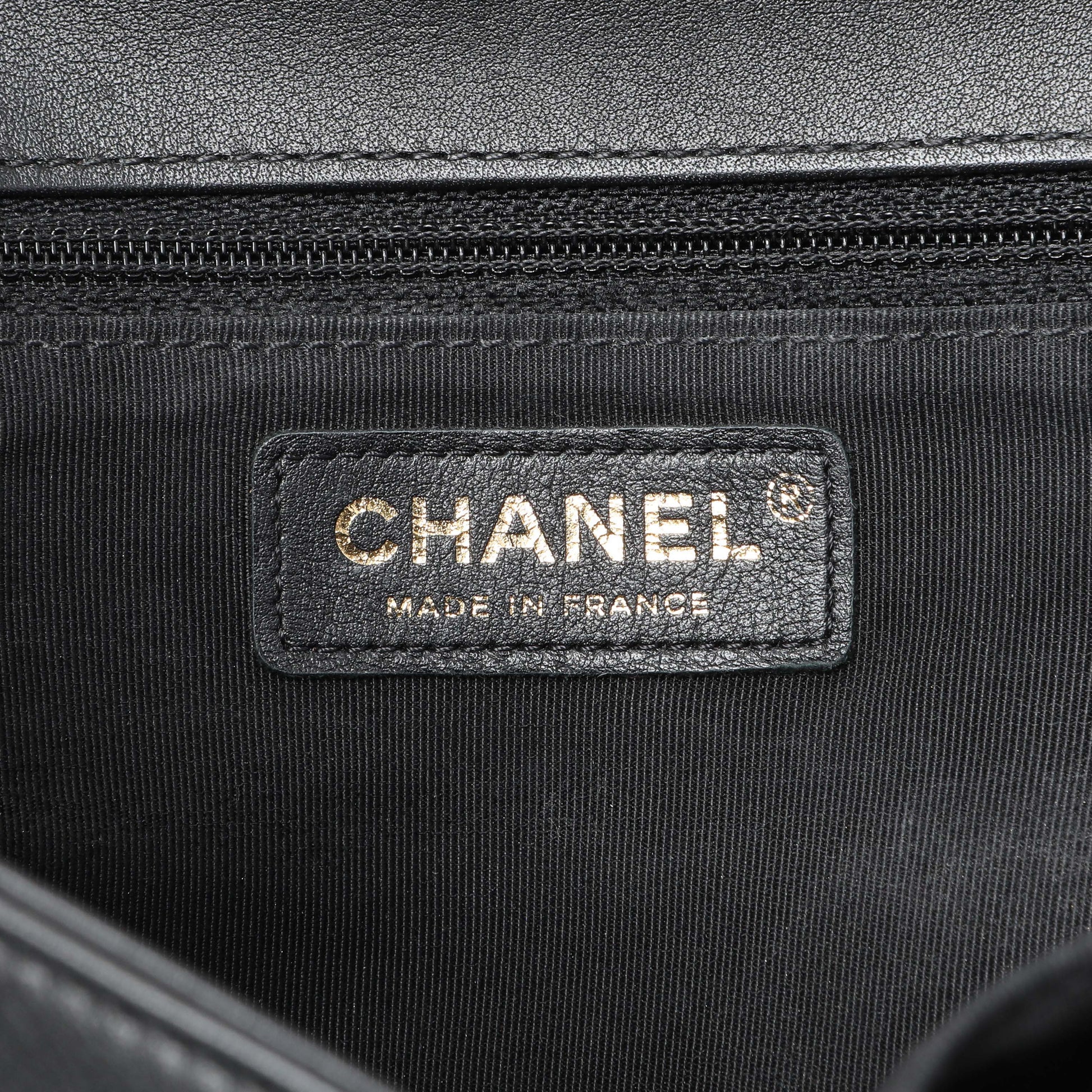 Exclusive Chanel Lambskin Chevron Quilted New Medium Boy Flap — Alternate View 10