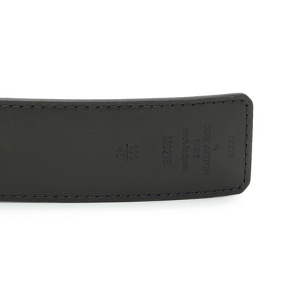 Exclusive Louis Vuitton Reversible Damier Infini LV Initiales 40mm Belt — Back View
