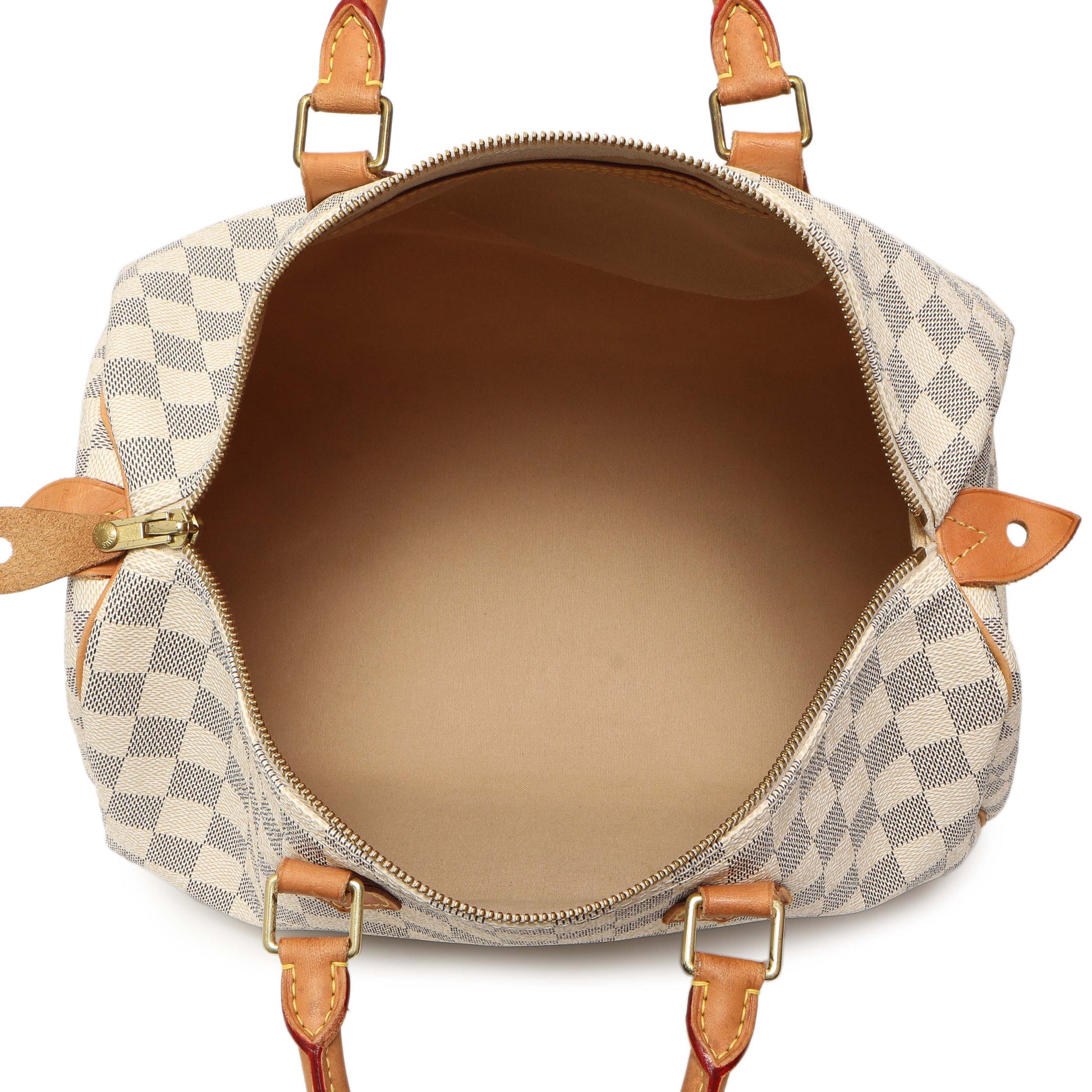 Exclusive Louis Vuitton Damier Azur Speedy 35 — Alternate View 8