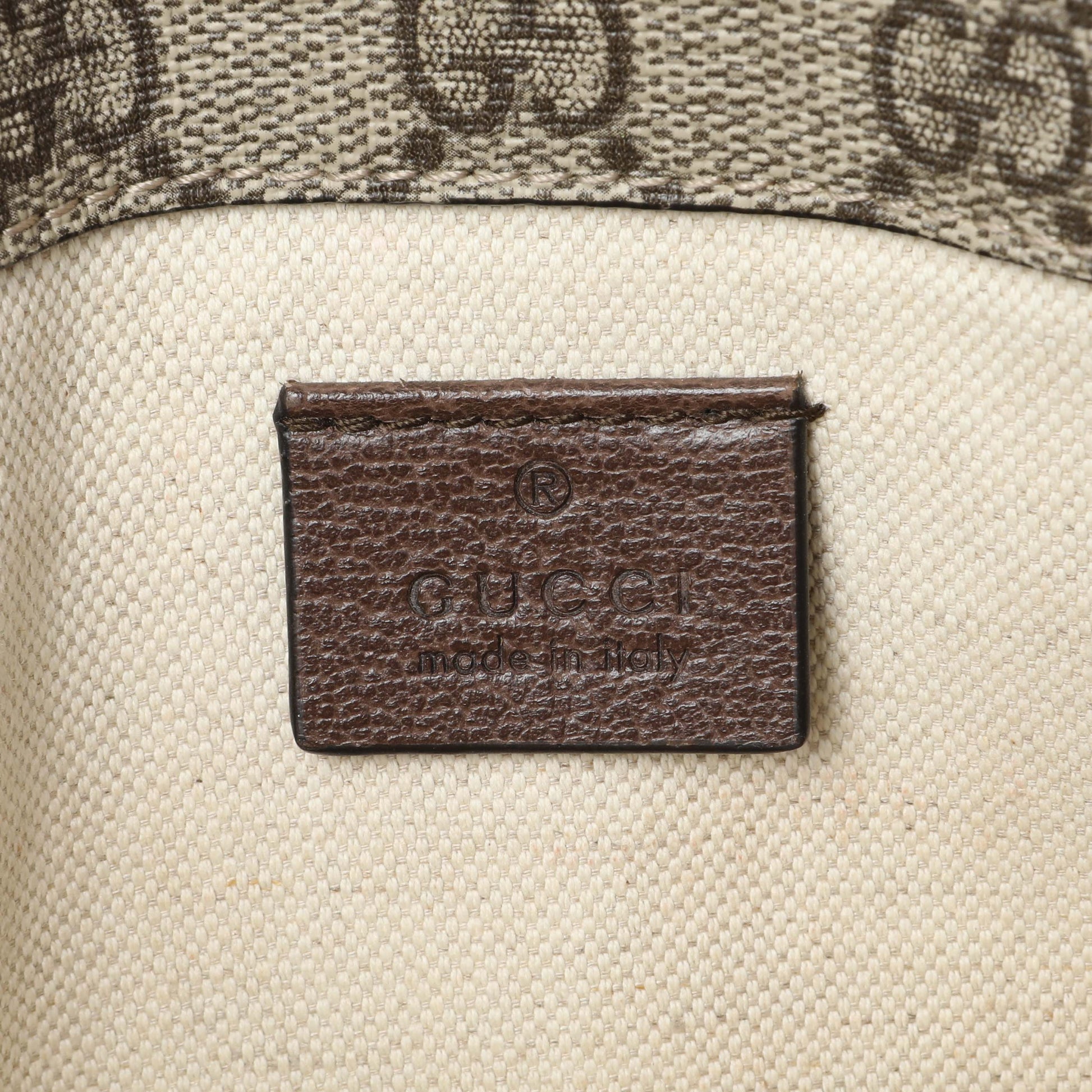 Exclusive Gucci GG Supreme Monogram Neo Vintage Web Belt Bag — Alternate View 9