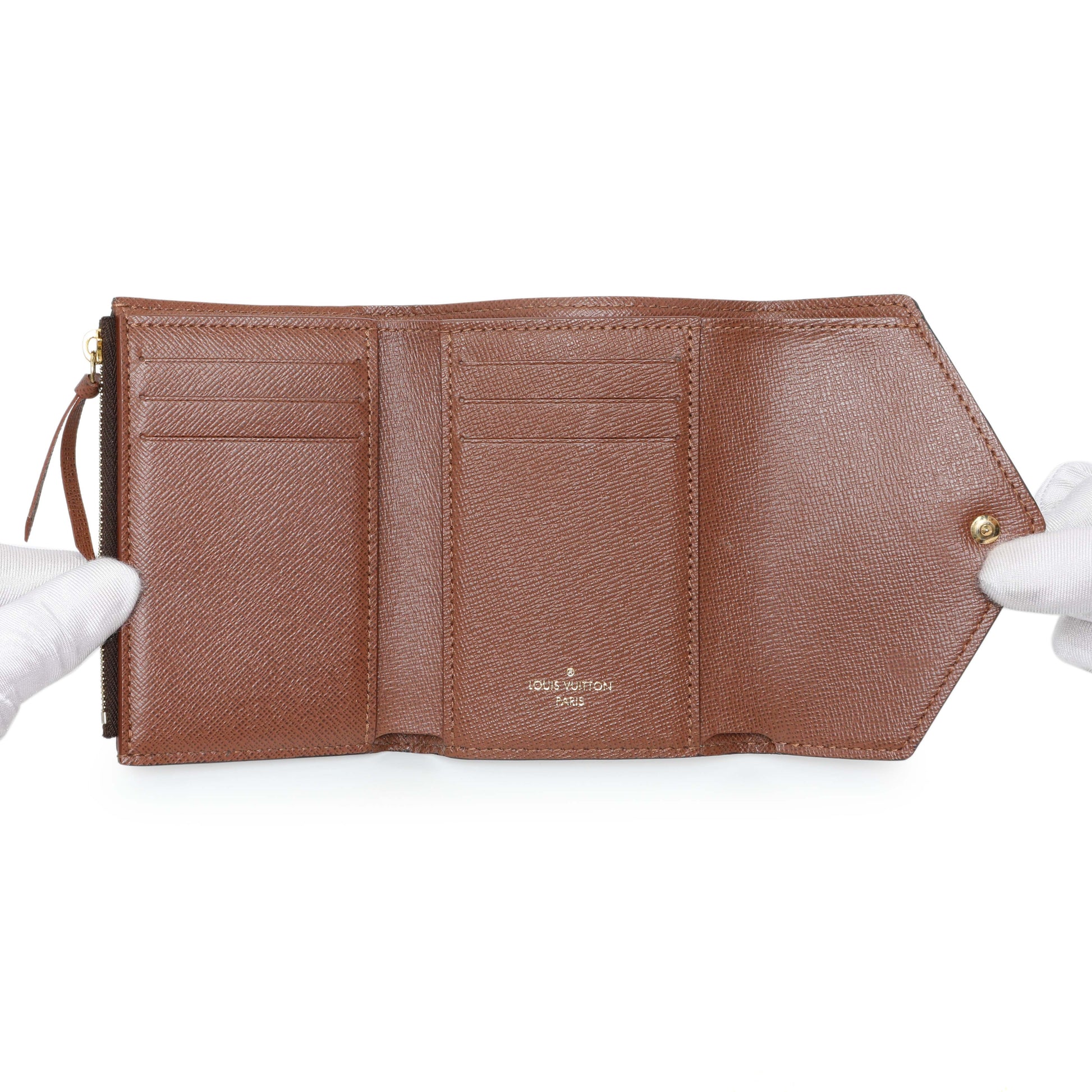 Exclusive Louis Vuitton Monogram Victorine Wallet — Top View