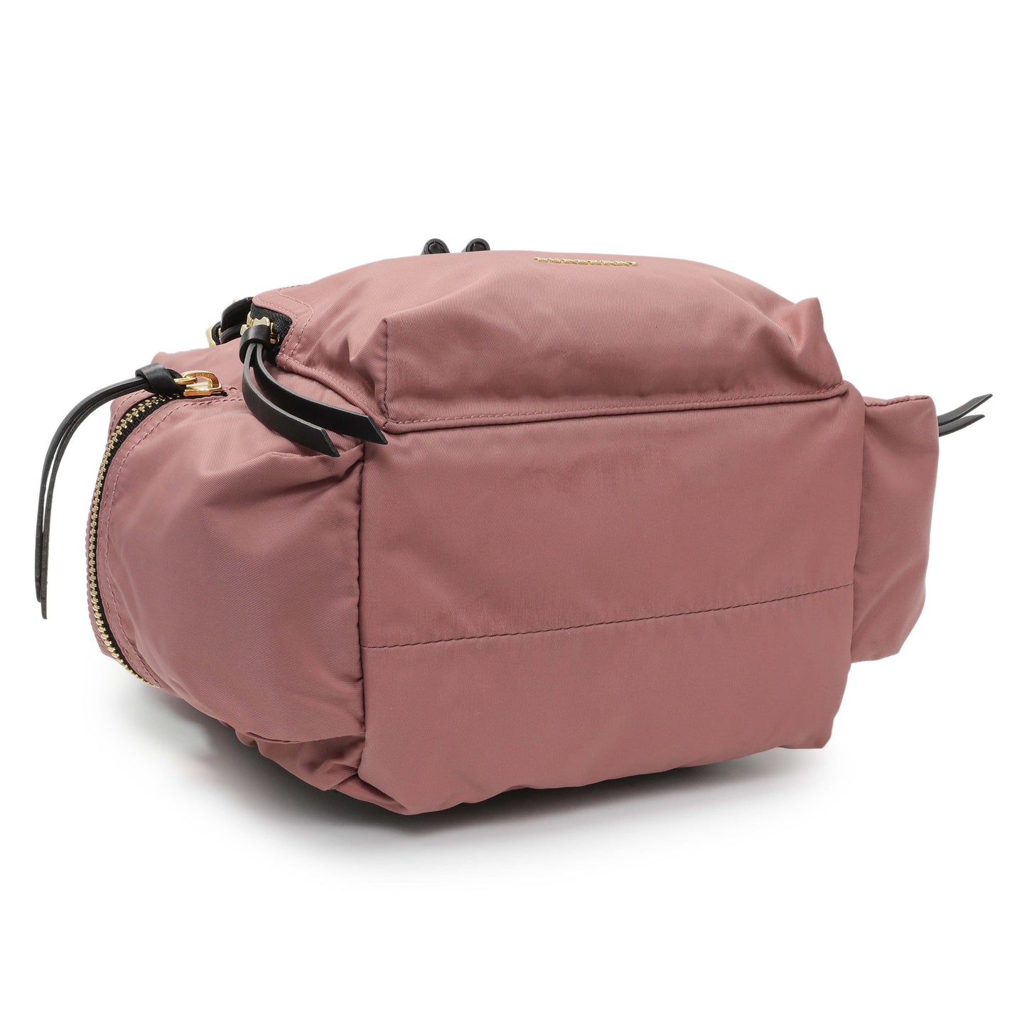 Exclusive Burberry Mauve Nylon Medium Rucksack Backpack — Back View