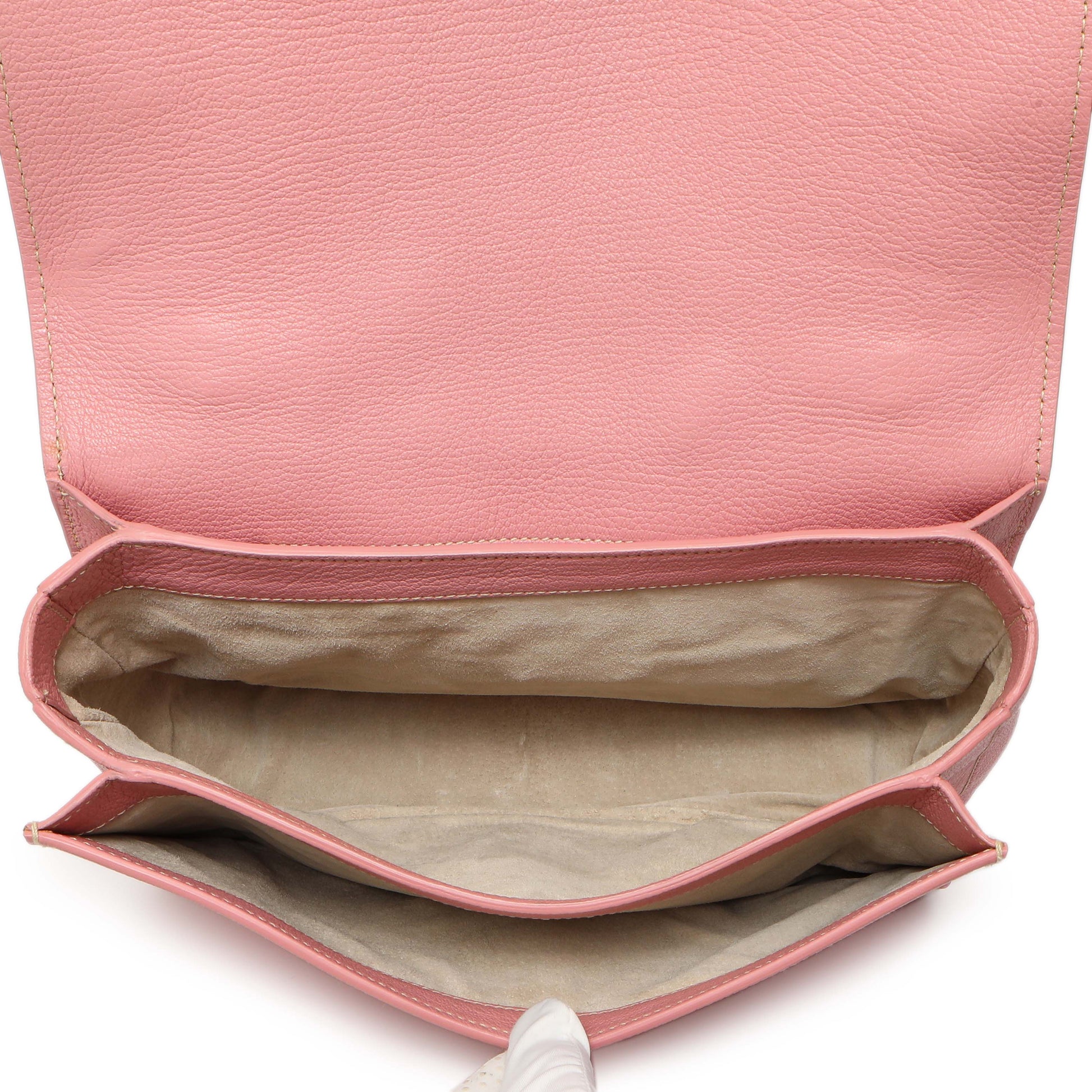 Exclusive Miu Miu Rosa Goatskin Madras Flap Shoulder Bag — Alternate View 8