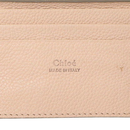 Exclusive Chloe Blush Nude Calfskin Mini Faye Shoulder Bag — Detail View