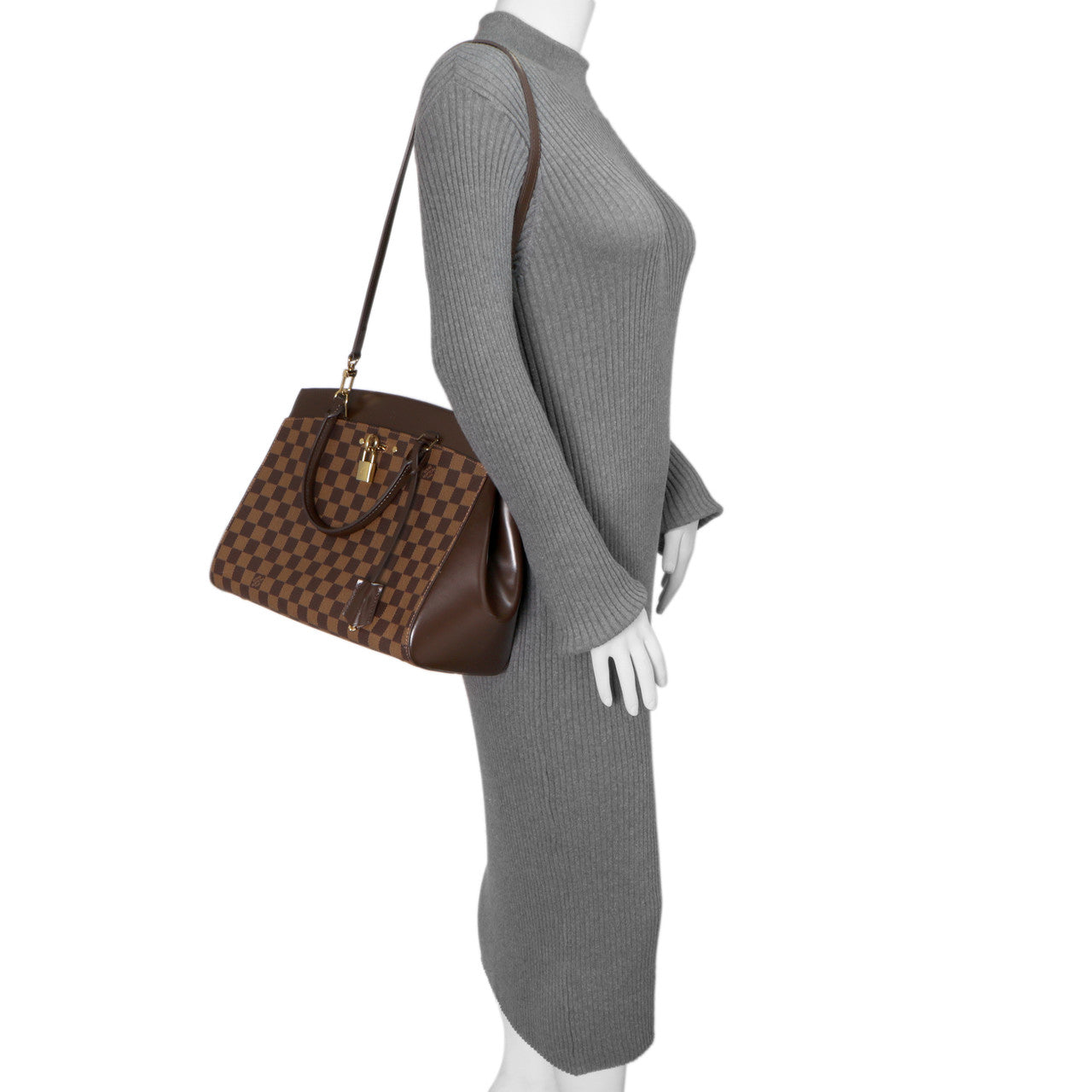 Exclusive Louis Vuitton Damier Ebene Rivoli MM — Alternate View 7