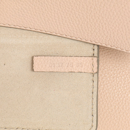 Exclusive Chloe Blush Nude Calfskin Mini Faye Shoulder Bag — Lifestyle View