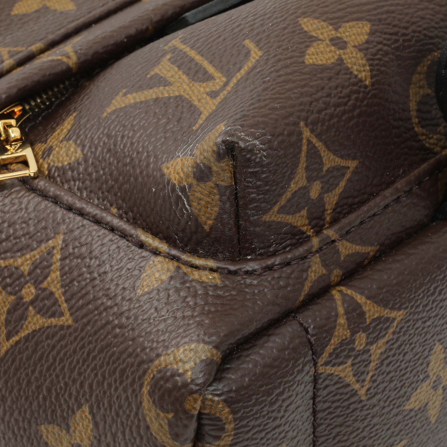 Exclusive Louis Vuitton Monogram Palm Springs Backpack Mini — Top View