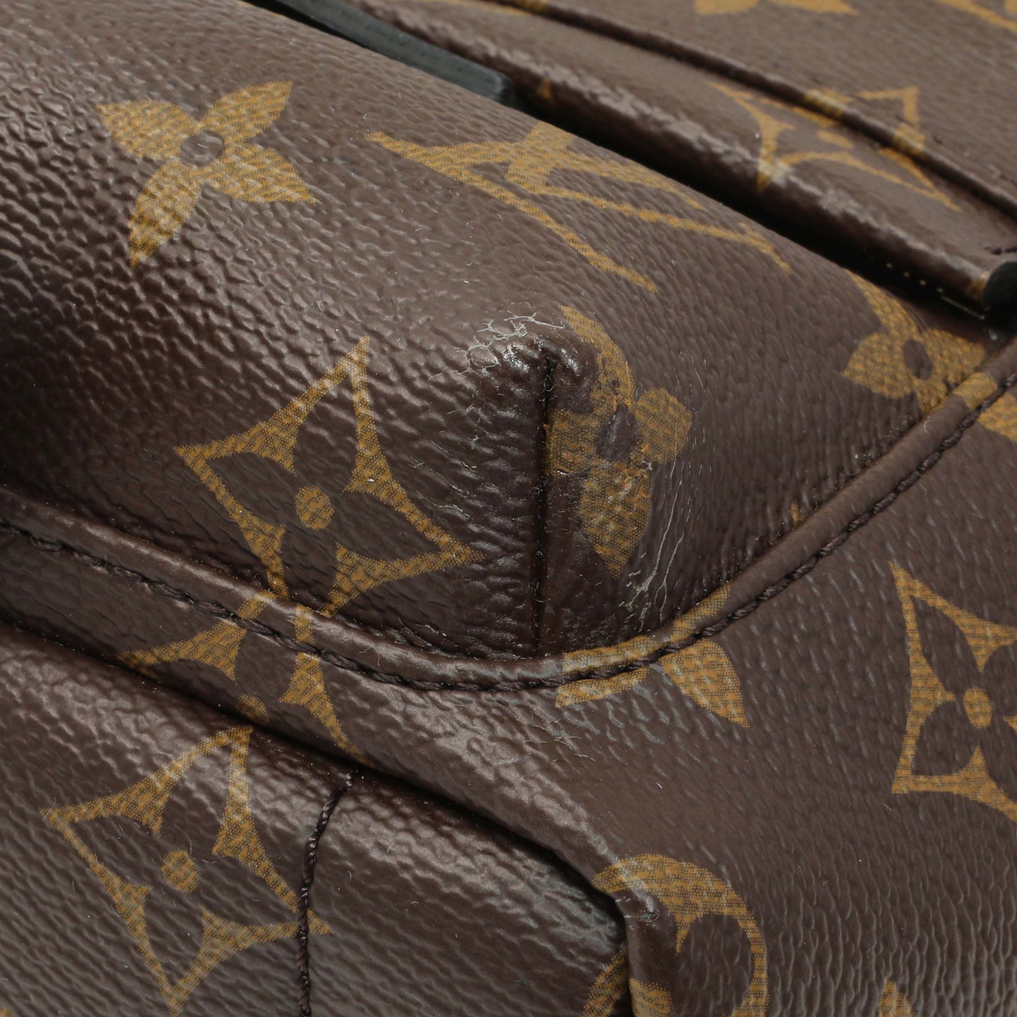 Exclusive Louis Vuitton Monogram Palm Springs Backpack Mini — Detail View