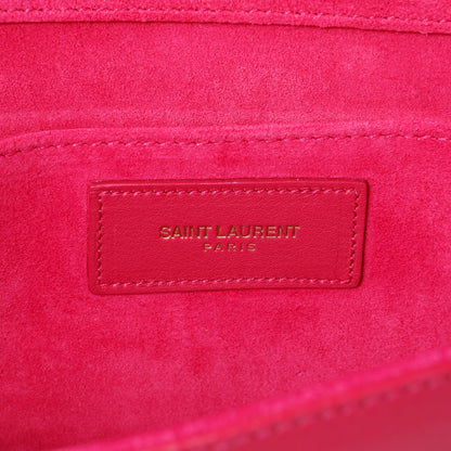 Exclusive Saint Laurent Pink Calfskin Y Ligne Clutch — Alternate View 9