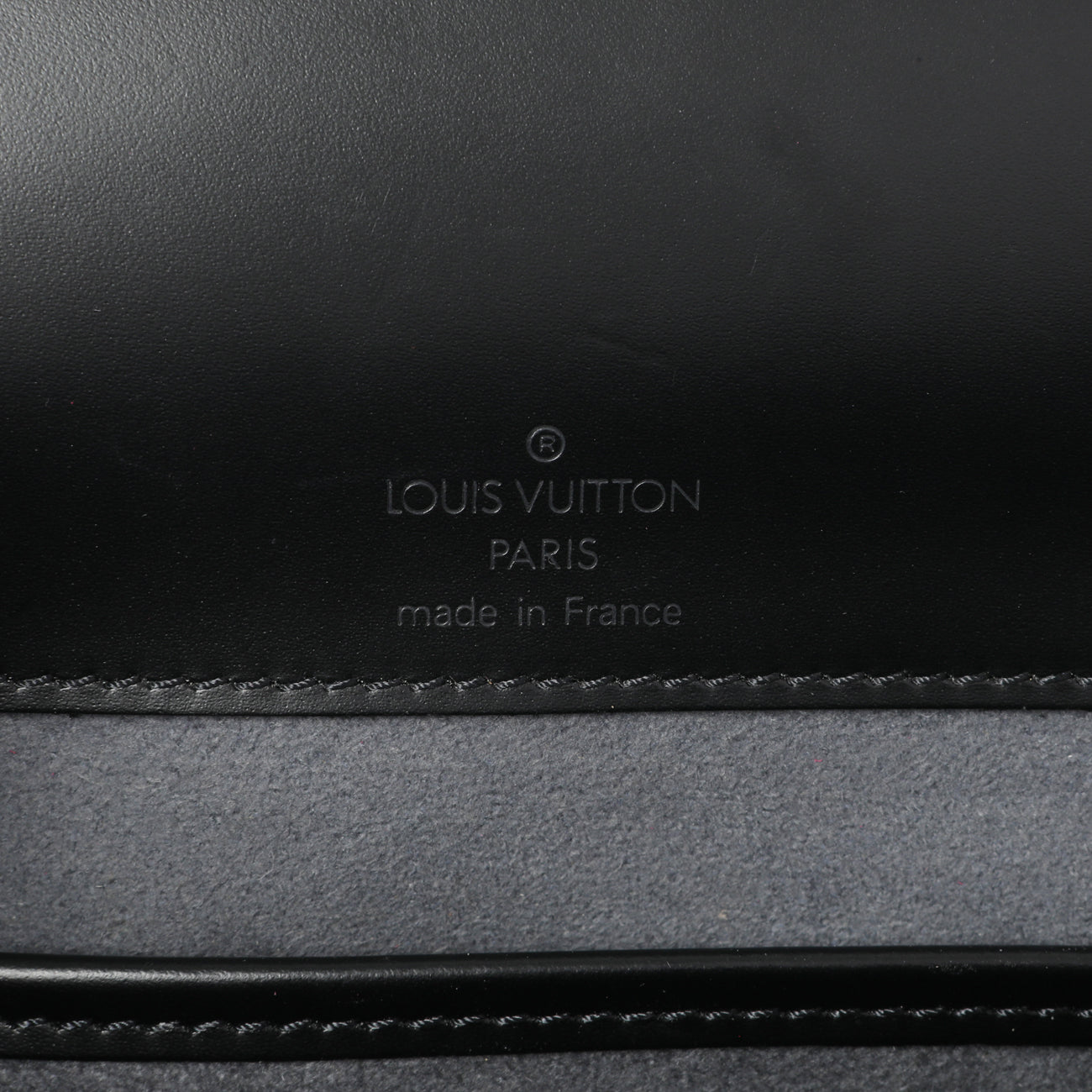 Exclusive Louis Vuitton Black Epi Nocturne PM — Detail View
