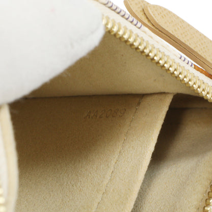 Exclusive Louis Vuitton Damier Azur Trunks Labels Pochette Milla MM — Lifestyle View