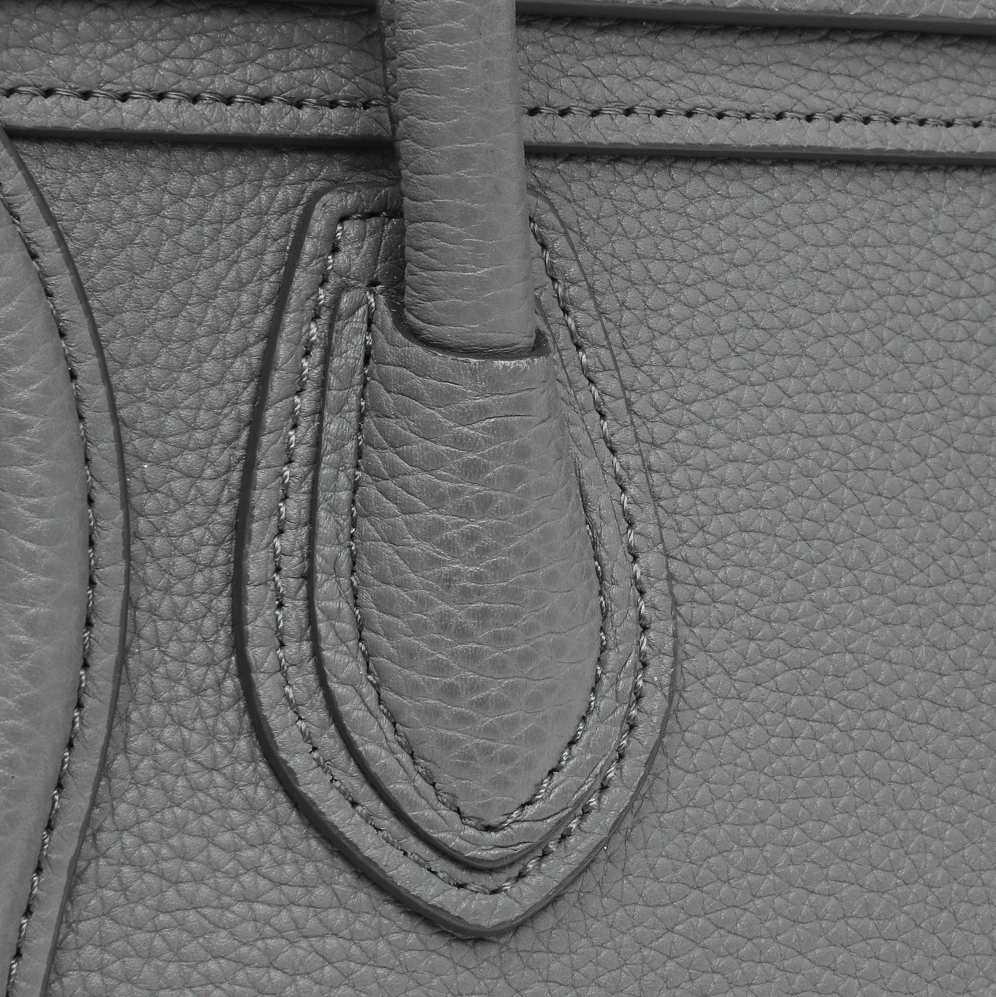 Exclusive Celine Kohl Drummed Calfskin Nano Luggage — Alternate View 8