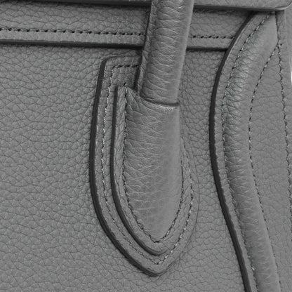 Exclusive Celine Kohl Drummed Calfskin Nano Luggage — Alternate View 9